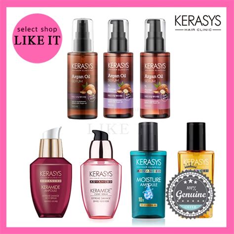 Ready To Stock Kerasys Hair Serum Collection Argan Oil Serum Series