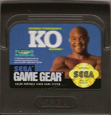 George Foreman S Ko Boxing Cover Or Packaging Material Mobygames