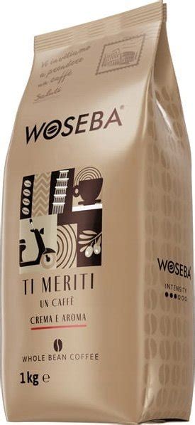 Woseba Ti Meriti Crema E Aroma 1 Kg Kawa Ziarnista Morele Net