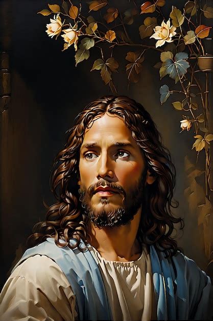 Premium Photo Son Of God Majestic 3d Jesus Portrait