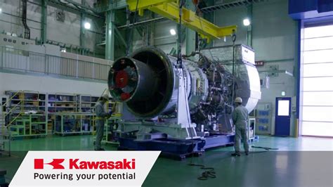 Kawasaki Gas Turbine Division Akashi Seishin Works YouTube