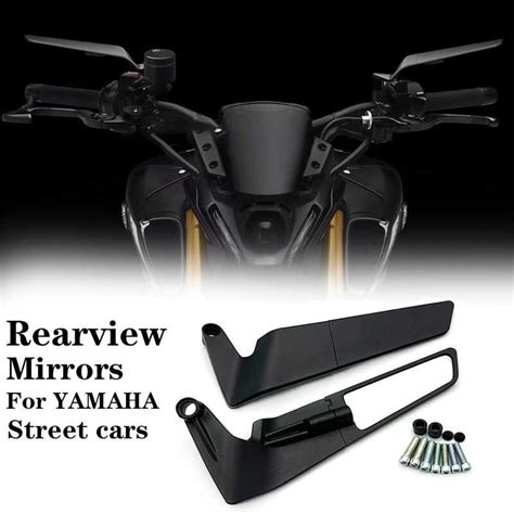 Para Sa YAMAHA MT09 MT 09 FJ09 FZ09 Motorcycle Mirrors Stealth