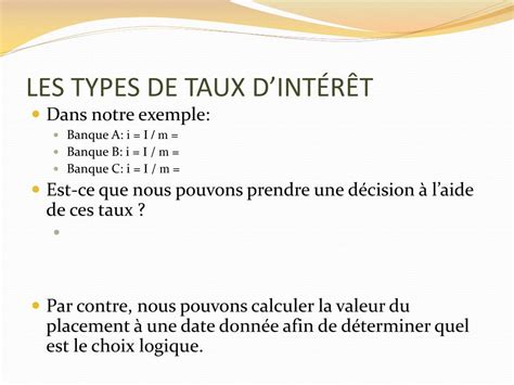 Ppt Les Emprunts Et Les Placements Powerpoint Presentation Free