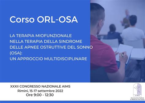 Corso Orl Osa Sonnomed