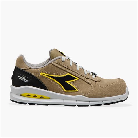 Calzado De Seguridad Diadora Run Net Airbox Low S Src Gris Roca Lunar