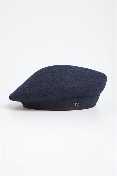 Beret Damski Bellico Weekend Max Mara Granatowy Sklep