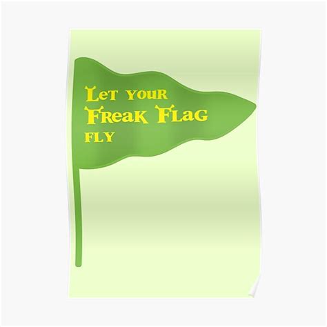 "Freak Flag Shrek the Musical" Poster for Sale by Not-a-ham | Redbubble