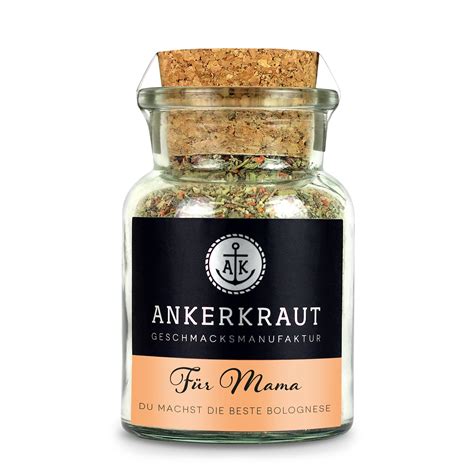 Ankerkraut Für Mama Gewürz Mischung würziger Zutaten für Spaghetti