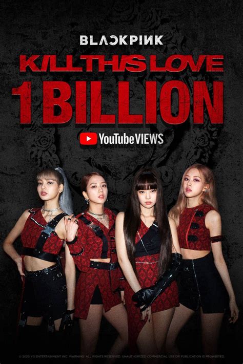 Blackpinks Kill This Love Surpasses 1 Billion Views On Youtube