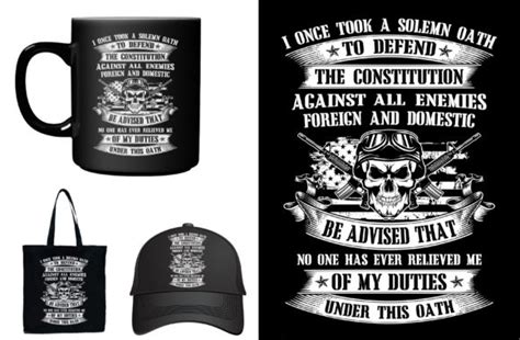 I Once Took A Solemn Oath To Defend The Constitution Graphic By Style