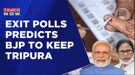 Assembly Election Result Exit Polls Predicts Bjp To Keep Tripura