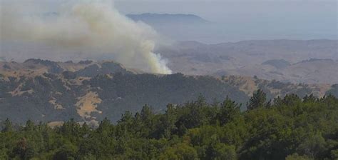 SLO County Grass Fire Burned In Mountains East Of Cambria San Luis