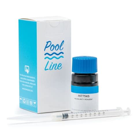 Pool Line Alkalinity Checker Hc Reagents Tests Hi Hanna