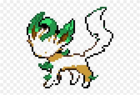 Leafeon - Leafeon Pixel Art, HD Png Download - 810x550(#1101586) - PngFind