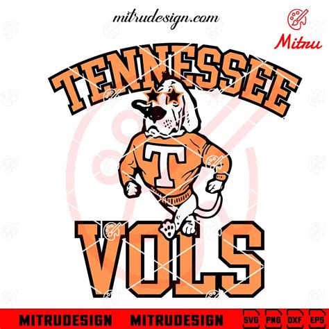 tennessee vols mascot svg smokey volunteers svg png dxf eps cricut