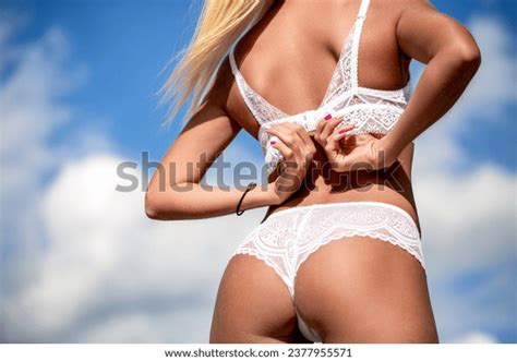 Sexy Panties Lingerie Underwear Woman Bra Stock Photo 2377955571