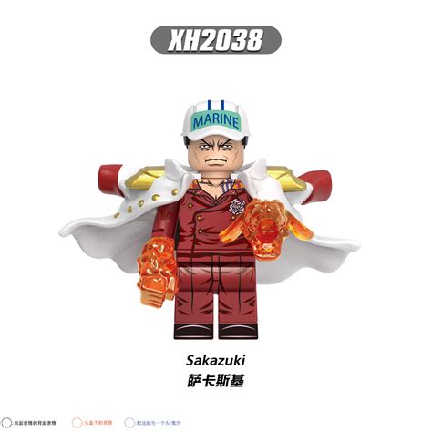 Anime One Piece Akainu XH2038 Minifigures - Brixtoy