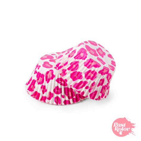 Capsulas Cupcake Leopardo Rosa 30 Ud My Karamelli