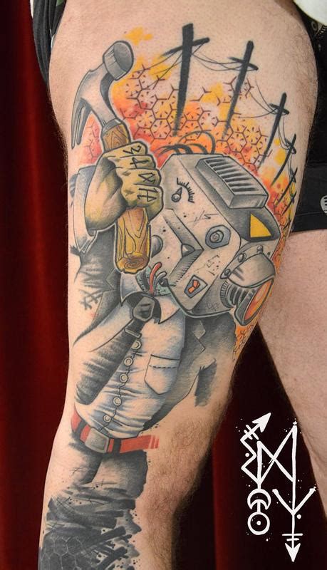 Hammer The Nails By Emy Blacksheep TattooNOW