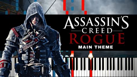 Assassin S Creed Rogue Main Theme Piano Tutorial Youtube