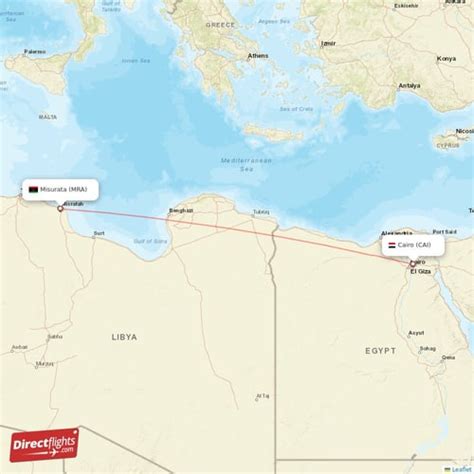 Direct Flights From Cairo To Misurata Cai To Mra Non Stop