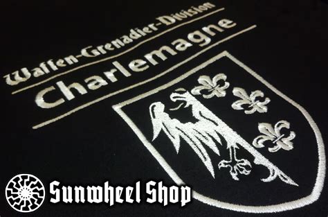 Charlemagne Embroidered T-Shirt – Sunwheel Shop