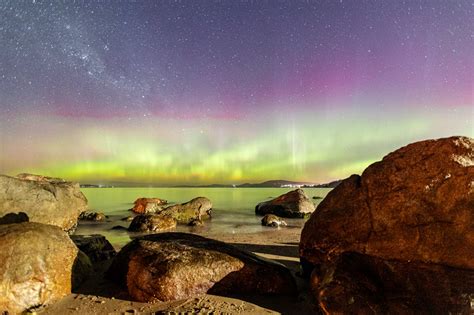 Huge Aurora Australis Lights Up Tasmanian Sky Pulse Tasmania