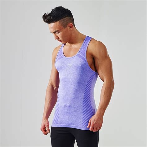 Devant Seamless Tank Top Stringer Tank Black Gymshark Gym Tank