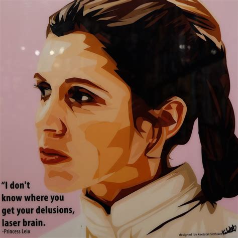 Princess Leia Pop Art Poster Star Wars Posters Infamous Inspiration