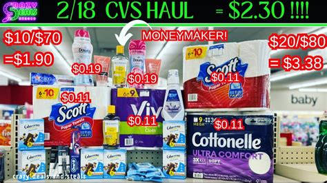 2 18 CVS HAUL 2 30 HAUL DOUBLE DIGITAL GLITCH EASY MM DEALS 2