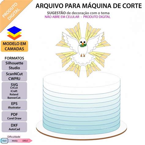 Oblee Marketplace Arquivo De Corte Topo De Bolo Mandala Divino