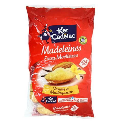 Achat Ker Cadélac Madeleines extra moelleuse à la vanille de Madagascar