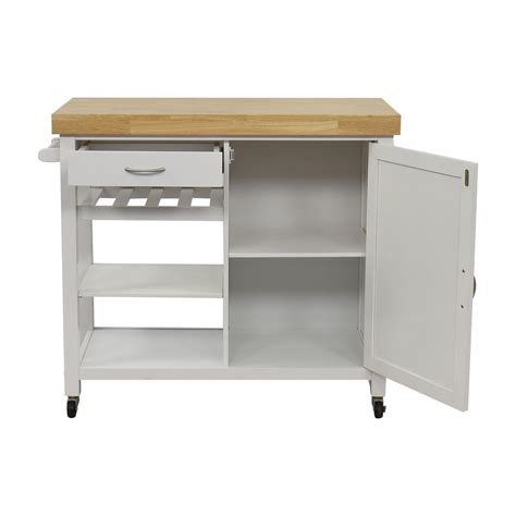 19 OFF Baxton Studio Baxton Studio Denver Kitchen Cart Tables