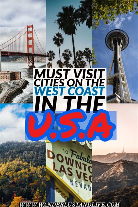 A Week West Coast Usa Itinerary With Map Everything You Need To