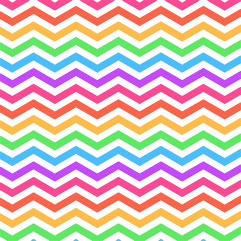 Rainbow Chevrons Zigzag Pattern Premium Roll T Wrap Wrapping Paper