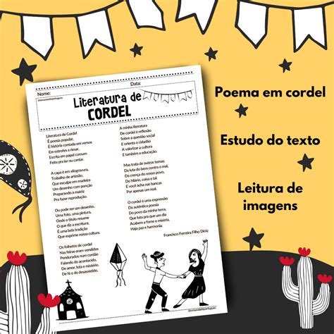 Exemplo De Um Cordel - Literatura De Cordel 4 Exemplos Para Voc Conhecer Literar Com