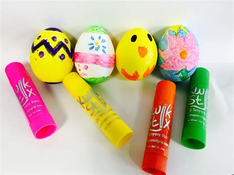 Have Some Easter Fun Using Kwik Stix These Solid Tempera Paint Sticks