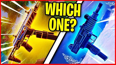 TWIN MAG SMG VS MACHINE SMG WHICH SMG IS BETTER IN FORTNITE CHAPTER 4