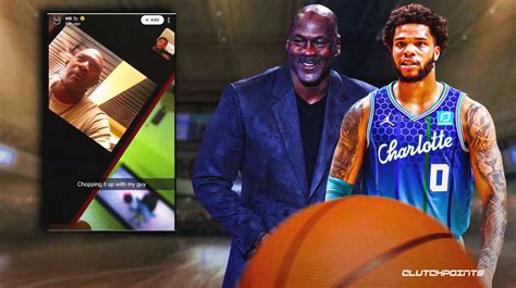 Hornets: Miles Bridges FaceTimes with Michael Jordan