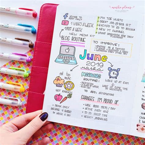 11 Bullet Journal Layouts For Beginners Masha Plans