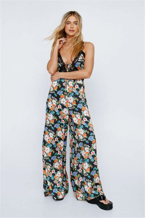 Floral Jumpsuits Floral Print Jumpsuits Boohoo Uk