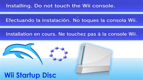 Installing System Menu 1 0 In Dolphin Emulator With The Wii Startup