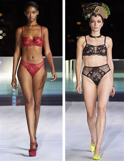 Lise Charmel Stars At New York Fashion Week Lingerie Briefs By