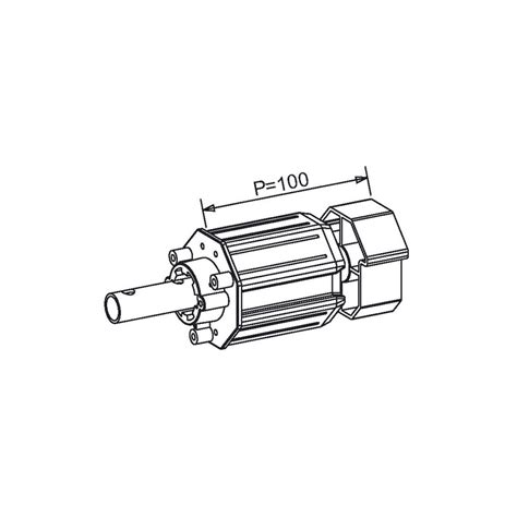 Tandem Octo 60 Crabot Tube Diam 16 100 Volet Roulant