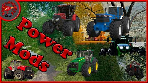 New Mods Caseih John Deere Ford Fendt Power Editions Farming Simulator 22 Youtube