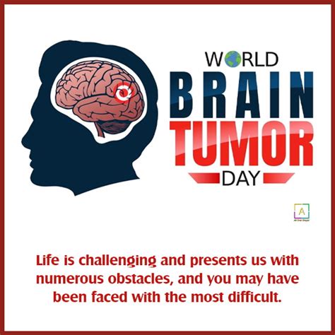 World Brain Tumor Day Motivational Quotes, Messages & Thoughts