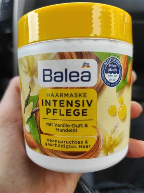 Balea Haarmaske Intensiv Pflege Beanspruchtes And Geschadigtes Haar Inci Beauty