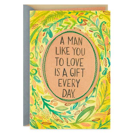 A Man Like You to Love Romantic Birthday Card for Him - Greeting Cards | Hallmark