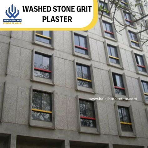 Washed Stone Grit Plaster At Rs 200sq Ft Stone Grit In Bengaluru