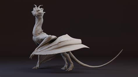 Artstation Wyvern Scultp